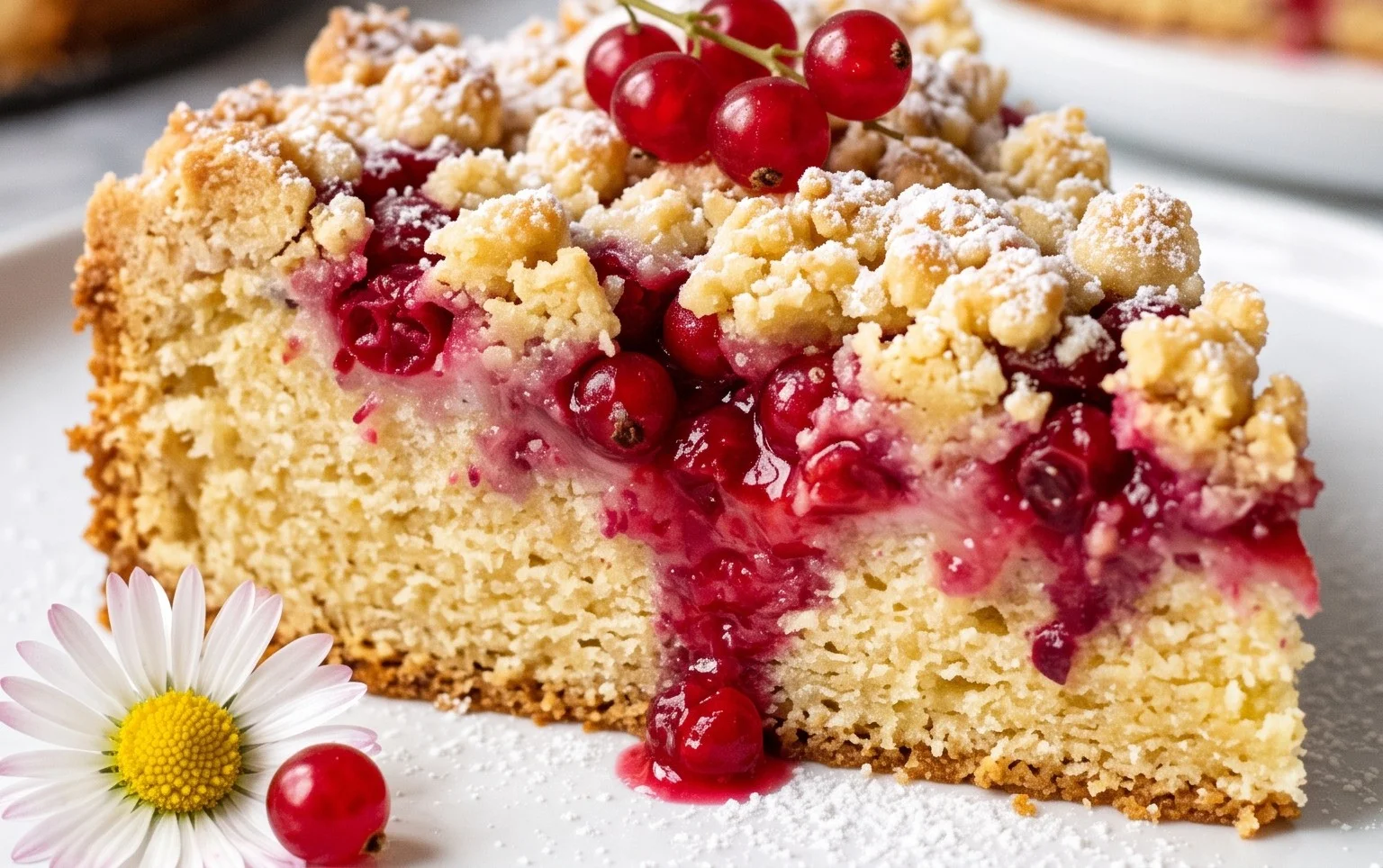 Johannisbeer-Streuselkuchen