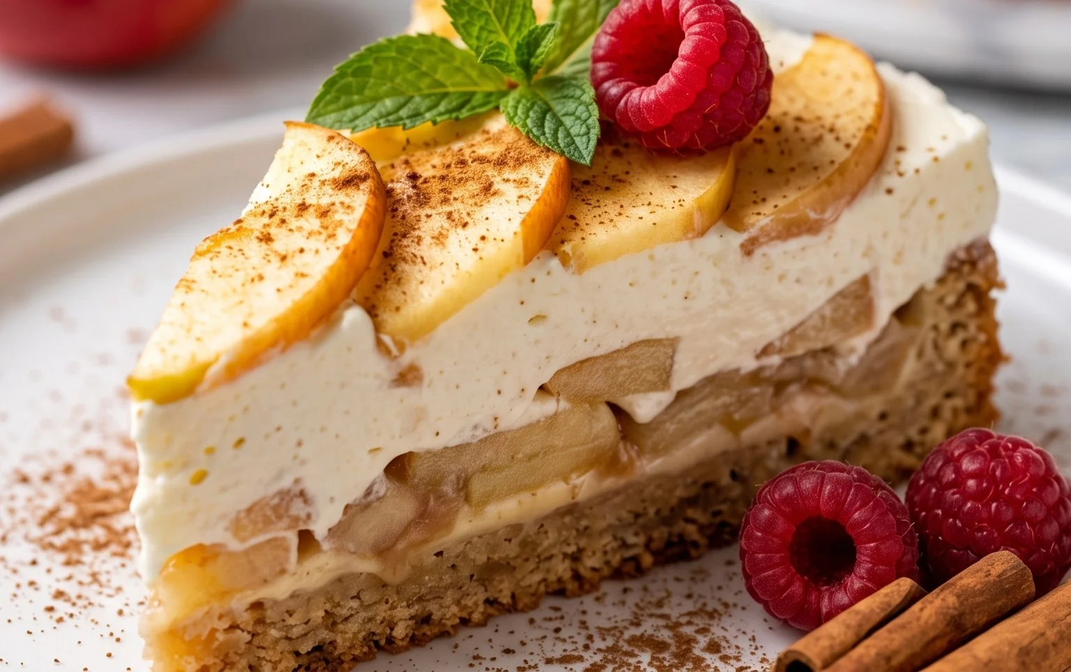 Apfel-Sahne-Torte